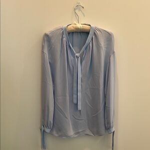 Elegant Blue Women's Top